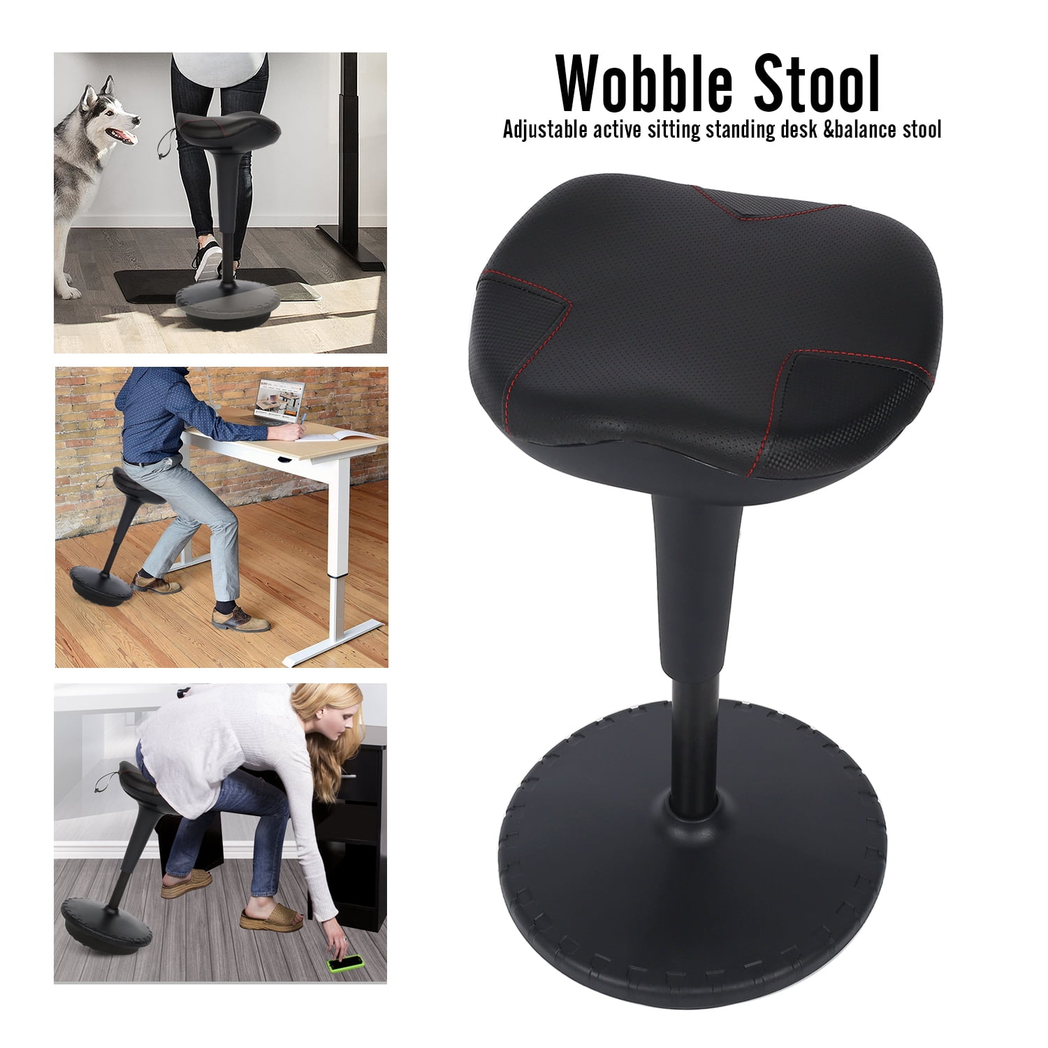 wobble saddle stool