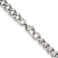 thumbnail image 2 of Chisel Stainless Steel 7.5mm 22in Curb Chain Necklace, 2 of 3