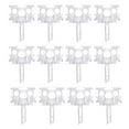 thumbnail image 6 of ZPAQI 12/60Pcs Vertical Blind Plastic Curtain Carriers Replacement for Smooth Sliding, 6 of 6