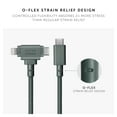 thumbnail image 5 of Native Union Belt Cable Duo - 2-in-1 - 5ft Ultra-Strong Universal Charging Cable (Slate Green), 5 of 9
