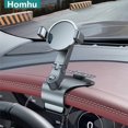 thumbnail image 2 of Universal 360 Rotating Cell Phone GPS Car Dashboard Mount Phone Holder Stand Hud Clip-On Cradle Phone Bracket Car Holder green 1pc, 2 of 6