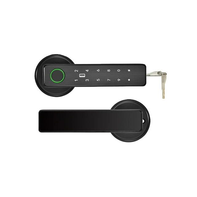 Contrôle de Verrouillage Deadbolt, Empreinte Digitale Intelligente, Mot de Passe, RFID, IC, Détection de Carte, Loquet Unique