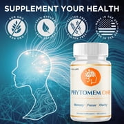 Phytomem One Advanced Brain Support Formula Supplement PhytomemOne 180 Capsules