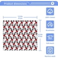 thumbnail image 2 of GZHJMY Christmas Cute Penguins Wash Cloths 6 Pcs Small Cotton Wash Towels for Kitchen Bathroom, 2 of 5