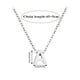 thumbnail image 3 of Dainty Silver Initial Necklaces for Women Silver Necklaces for Women A Z 26 Alphabet Initial Necklaces for Teen Girls Jewelry, 3 of 4