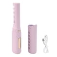 thumbnail image 1 of Mini Lisseur Rechargeable 3 Températures Réglables 2000mAh Anti-Brûlure Type C Sans Fil pour Tous Types de Cheveux Violet, 1 of 7