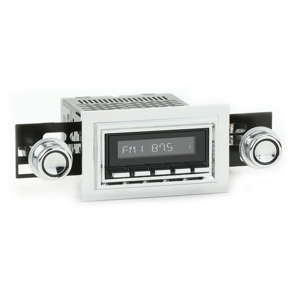 RetroRadio Compatible with 1972-76 Lincoln Continental Mark IV Features Include Bluetooth, HD, SiriusXM Ready, AM/FM LBC-M4-121-08-77L5