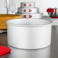 thumbnail image 3 of HTOOQ Anodized Aluminum Round Cake Pan, 7 x 2 Inch, Silver 4" Depth 8 x 4 Inch, 3 of 7