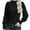 Black, variant on GigrtiJin Womens Knit Textured Shirt Blouse Dressy Long Puff Sleeve Mock Neck Tops Trendy Casual Work Spring Shirts