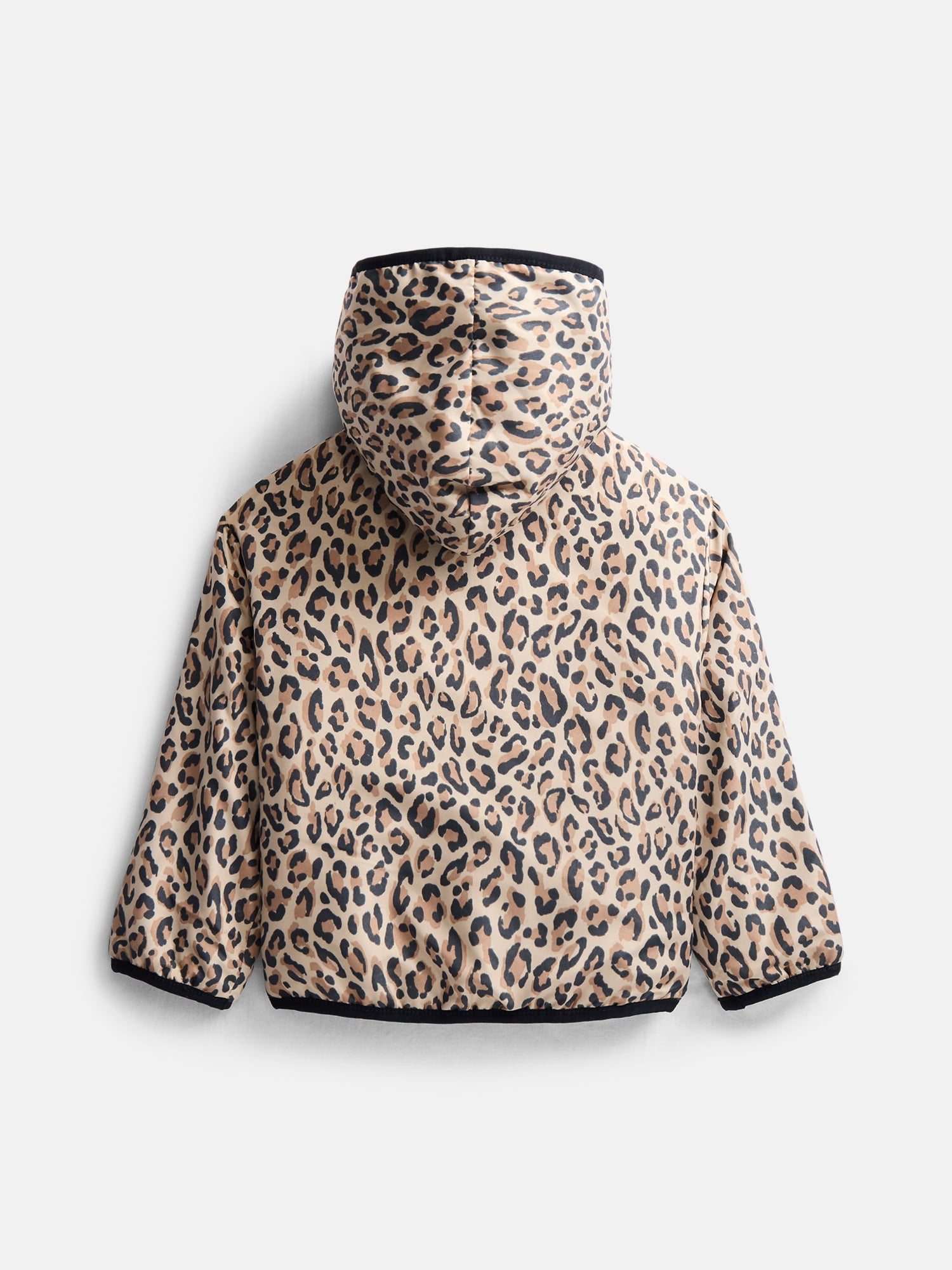 Wonder Nation Toddler Girls Reversible Faux Fur Jacket, Sizes 12M-5T