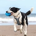 thumbnail image 6 of Qtmnekly Pet Dog Rubber Squeeze Ball for Aggressive Dogs Who Like to Chew, Chew- Football, 6 of 6
