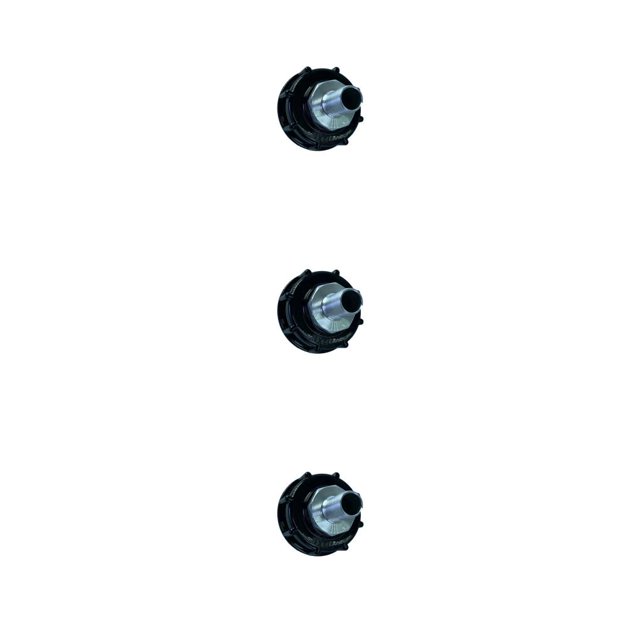 Kenally Adaptador de grifo de agua de barriles IBC de plástico interfaz de cobre portátil conector de válvula de riego de jardinería accesorio 1 Type1 NO1 Kenally CBP495668