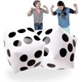 thumbnail image 1 of Novelty Place 2pcs Giant Inflatable Dice, 50cm/20inch And Jumbo Dice For Indoor And Outdoor Game, Lu, 1 of 5