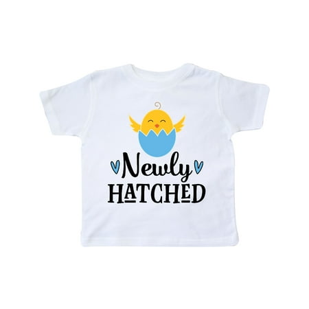 

Inktastic Newly Hatched Baby Boy Chick Gift Toddler Boy Girl T-Shirt