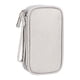 thumbnail image 1 of Qarigey Bolsa de almacenamiento impermeable y duradera para productos digitales de viaje portátiles, protecciones fáciles y seguras Viajes, Equipaje y Accesorios Varios Gris claro 21*12.5*6cm, 1 of 6