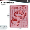 thumbnail image 4 of Stupell Industries Contemporary Cafe Brunch Doodles Canvas Art, 24 x 30, by Jenaya Jackson, 4 of 8
