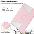 thumbnail image 5 of CHAO Para Lenovo Tab M11 (Xiaoxin Pad 11 2024) Funda de PU + acrílico con soporte para tableta y teclado Bluetooth estilo F Lenovo Tab M11 (Xiaoxi Pink), 5 of 5