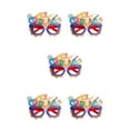 thumbnail image 2 of Marco de anteojos de pluma de colores Advancent DIY carnaval decorativo divertido tocador etapa mascarada, 2 of 6