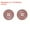 Dark Pink, variant on Uxcell Sewing Buttons Resin Round Flat 4-Hole Craft Buttons for Coats Sweater Sewing Clothing and DIY Dark Red 23mm