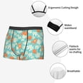 thumbnail image 6 of Balery Cute Sloth on Floral Tree Men's Boxer Briefs, Soft and Breathable Cotton Underwear with nylon Waistband-Medium, 6 of 9