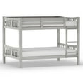 thumbnail image 4 of Furniture of America Sophie Wood Gray Full/Full Kids Bunk Bed, 4 of 7