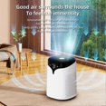 thumbnail image 3 of Air Purifier Digital Display to Remove Formaldehyde Household Smoke Odor Purification Negative Ions Style: White 2.0, 3 of 5
