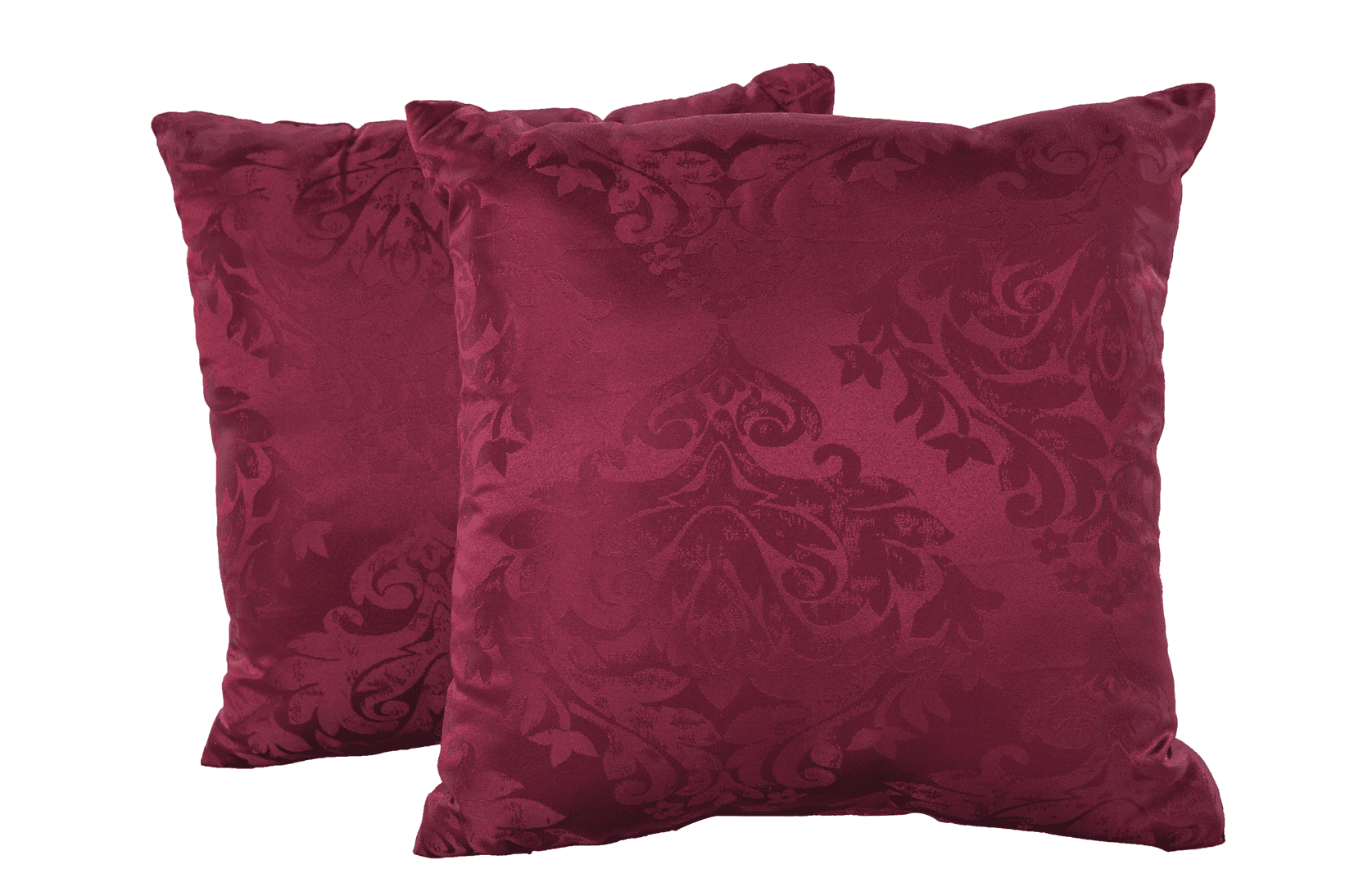 Walmart burgundy top throw pillows