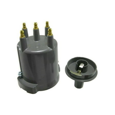 Distributor Cap and Rotor Kit - Compatible with 1987 - 1990 Jeep Wrangler 2.5L 4-Cylinder 1988 1989