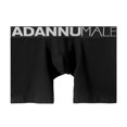 thumbnail image 4 of Gubotare Brief For Men Underwear Men's Underwear Cotton Classics Megapack Boxer Brief,Black M, 4 of 5