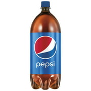Pepsi Cola Flavored Soda Pop, 2 Liter Bottle
