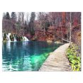thumbnail image 2 of Plitvice Lakes National Lark - Landscape Photography Canvas Art Print, 2 of 3