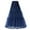 C-Navy663, variant on Womens Skirts Boneless Petticoat Crinoline Underskirt Floor Length Mesh Tiered Wedding Dress Comfort Skirt