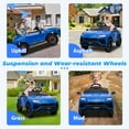 thumbnail image 3 of iYofe 12V Lamborghini Ride on Cars with Remote Control, Powered Ride on Toys with Music, USB/AUX Ports, LED Lights, 3 Speeds, 4 Wheels Electric Cars for Kids Toddlers Ages 3-5, Blue, 3 of 9