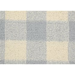 Garland Rug Country Living Buffalo Plaid 5 ft. x 7 ft. Area Rug Soft Silver/Ivory