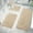 Beige-198, variant on AuroraX Quick Dry Bath Rug Mat Set Of 4 Memory Non-Slip Backing Beige Absorbent 2 Pack Bathroom and Toilet Rug with Seat Cushion 19x31 Inch Bohemian Machine Washable Soft Embossed