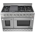 thumbnail image 5 of NXR 48'' Stainless Steel Professional Free-standing Gas Range with Griddle, 7.2 cu ft. Convection Oven SC4811, 5 of 5