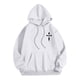 thumbnail image 5 of MHFRRA Sudadera con Capucha y Estampado Gráfico de Moda para Uso Informal y Actividades Al Aire Libre Blanco, 5 of 5