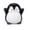 A001- Black and White, variant on Squeeze Stress Toys, Penguin Squeeze, Slow Rise Squeeze, Sensory Squeeze Toys, 2.75 Inch X 2.75 Inch Cute Cartoon Waving Design Soft Squeeze Toys for Casual Relaxation and Daily