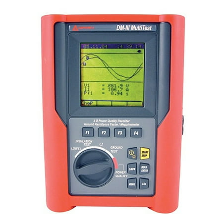Amprobe DM-III MULTITEST Power Quality Analyzer/Recorder/DataLogger