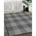 thumbnail image 2 of Ahgly Company Indoor Rectangle Patterned Gray Dolphin Gray Area Rugs, 2' x 5', 2 of 6