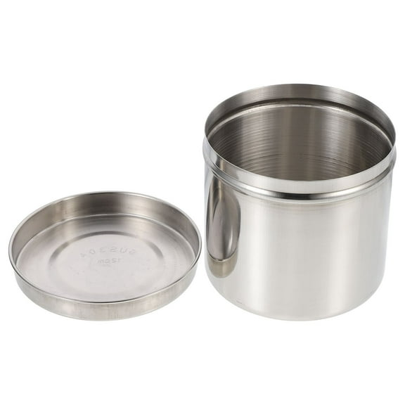 Toyandona Stainless Steel Ointment Jar with Good Sealing for Small Item Storage
