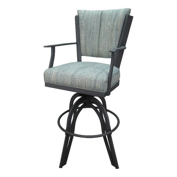 Swivel Tilt 30" Metal Bar Stool Montana on A Base