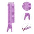 thumbnail image 3 of Rulos para el cabello convenientes de 1pc para mujeres 4.33"x1.06" Rosa Púrpura, 3 of 6