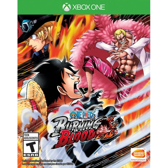 ONE PIECE Burning Blood Bandai/Namco Xbox One 722674220347