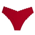 thumbnail image 3 of KOKOPARK Culottes pour Femmes Contrôle du Ventre Gainant Confortables en Coton Sans Couture sous-Vêtements Rouges1, 3 of 3