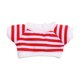 thumbnail image 2 of Muñeca de peluche con cuello redondo Perfecl camiseta manga corta 17 cm 6,69 rojo, 2 of 8