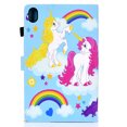 thumbnail image 2 of iPad 10th Generation Case 10.9 Inch 2022, TECH CIRCLE Multi-Angle Viewing Lightweight Folio Stand Smart Protective Cover Auto Sleep/Wake for Apple iPad 10th Generation Case iPad 10.9 Inch, Unicorns, 2 of 7
