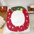 thumbnail image 5 of Manfei Chic Christmas Tree Full Size Sheets,Modern Geometric Dots Bed Sheets,Green Red White Sheet Sets For Girls Teens,Ultra Soft Home Decor,4 Pieces, 5 of 7