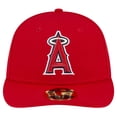 thumbnail image 2 of Men's New Era  Red Los Angeles Angels Game Authentic Collection On-Field Low Profile 59FIFTY Fitted Hat, 2 of 5