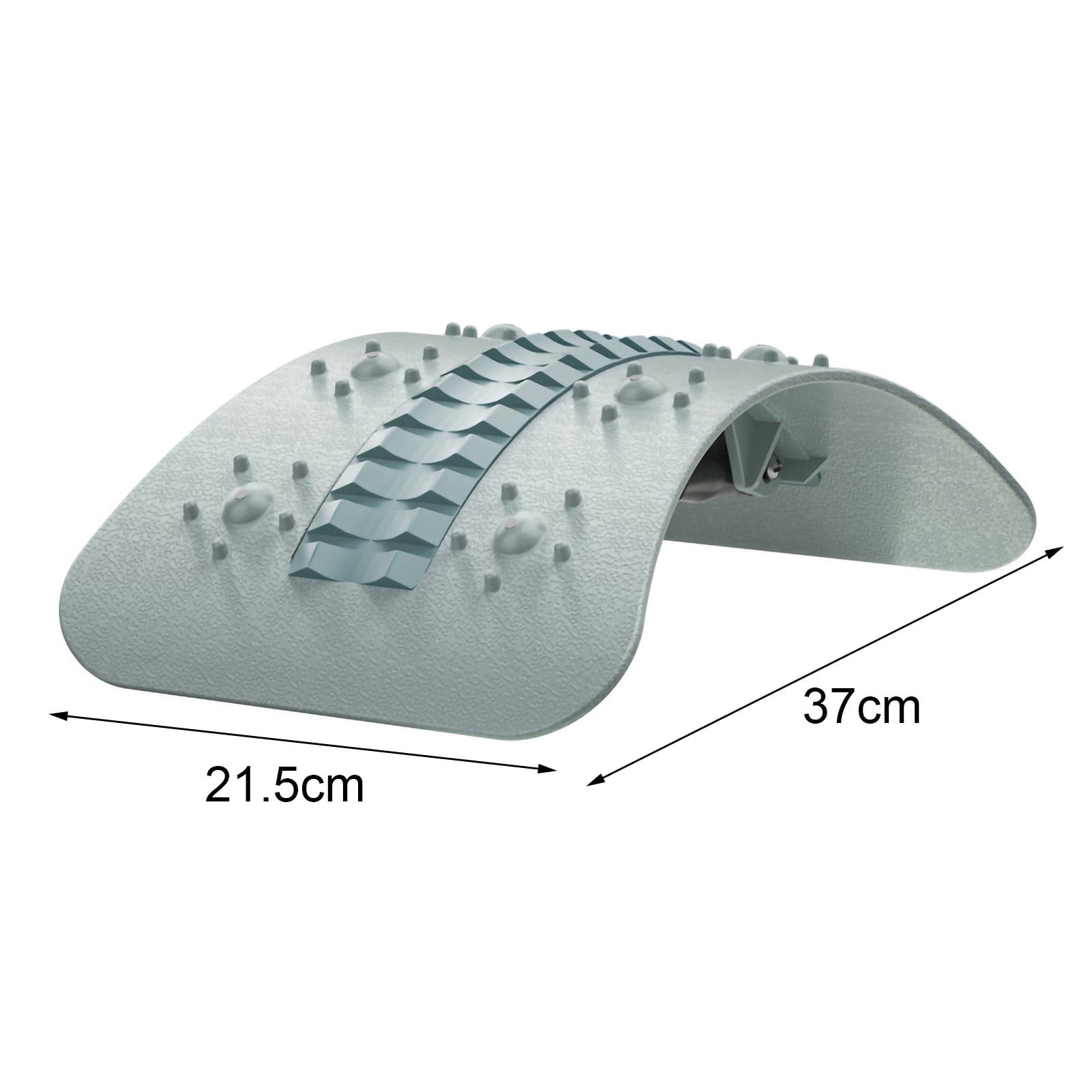 Sportteer Posture Corrector Adjustable Back Stretcher Back Stretcher Lower Upper Back Pain Relief Compact Size Portable Multi-Level Adjustable Spine Board Back